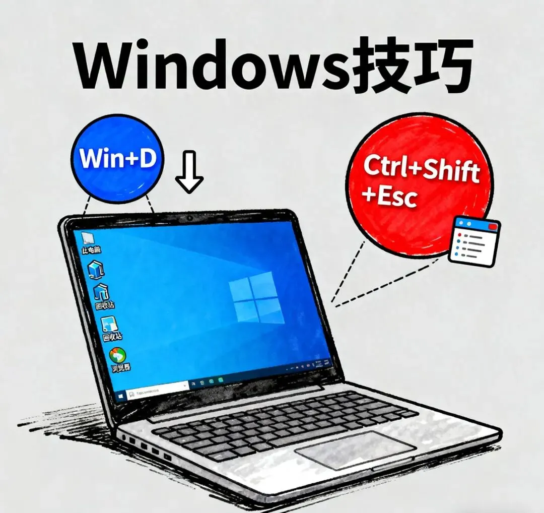 15个Windows隐藏技巧,告别只会Ctrl+C,效率翻倍