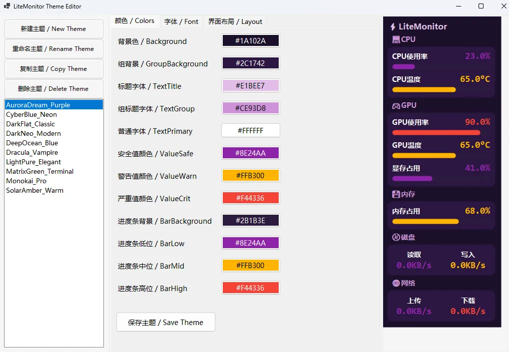2026电脑硬件监控必备!桌面悬浮窗实时显示CPU/GPU温度频率,数据全面低占用,告别卡顿精准优化