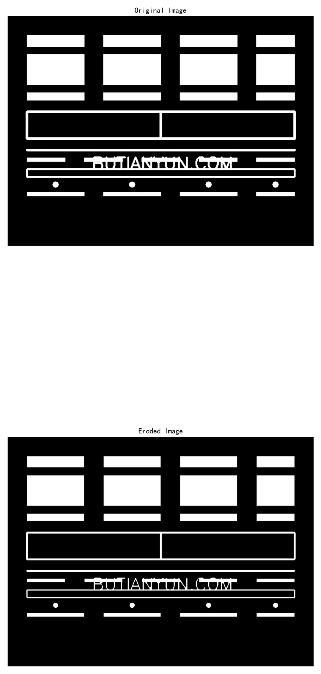 形态学腐蚀算法 计算机视觉技术算法 概念+原理+实现Python版