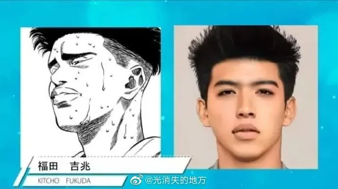 以电脑技术还原灌篮高手真人形象~符合预期吗