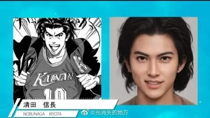 以电脑技术还原灌篮高手真人形象~符合预期吗