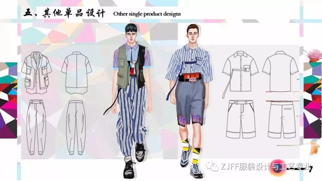 《男装设计》与《电脑绘图技术》 优秀作业展示!