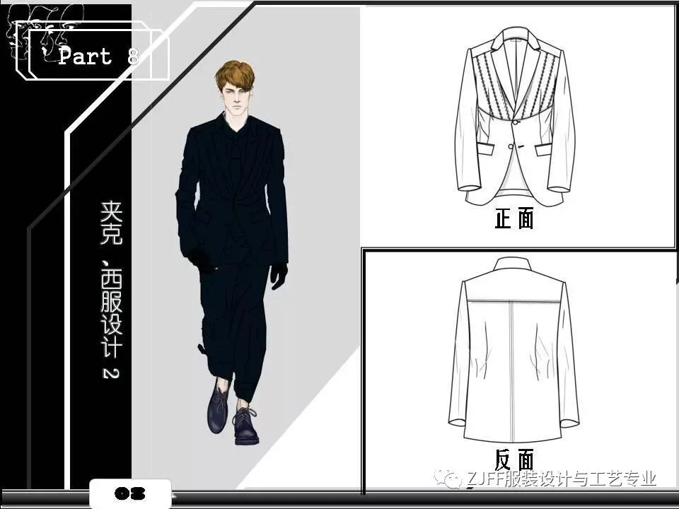 《男装设计》与《电脑绘图技术》 优秀作业展示!