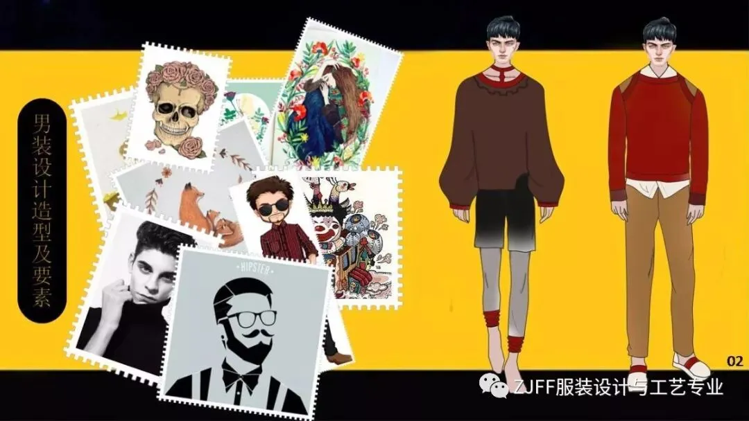 《男装设计》与《电脑绘图技术》 优秀作业展示!