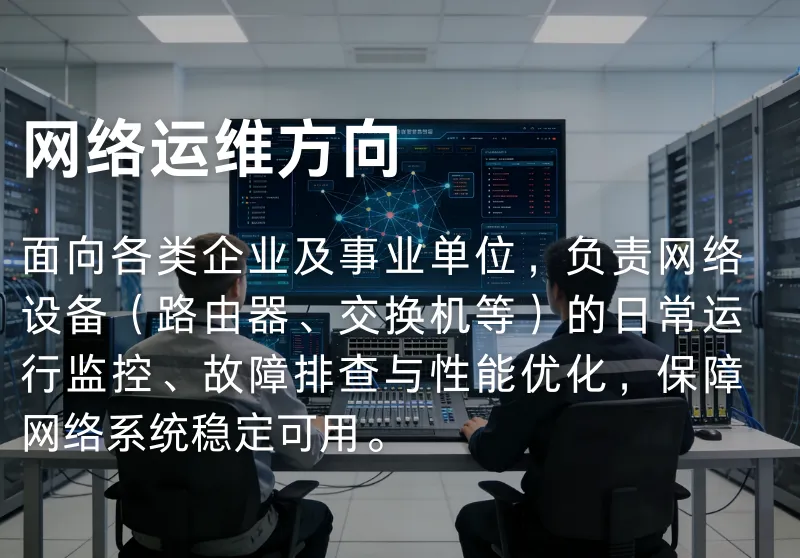 城院 • 专业 | 计算机网络技术:网络与安全人才紧缺,竞争力强、薪资高