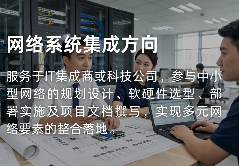 城院 • 专业 | 计算机网络技术:网络与安全人才紧缺,竞争力强、薪资高