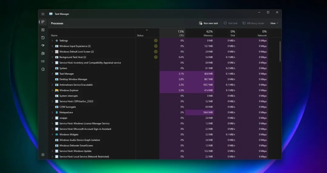 Windows 11 任务管理器即将推出的新功能可以使故障排除更容易