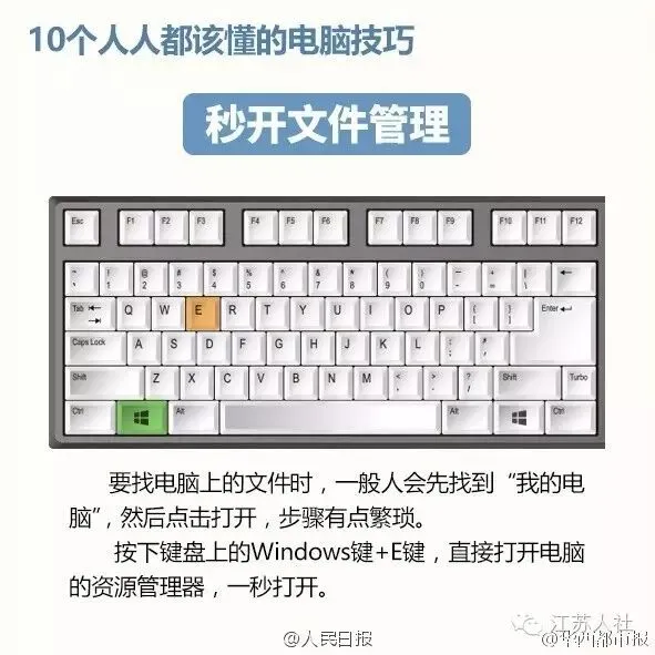 10个人人都该学会的电脑技巧,get!