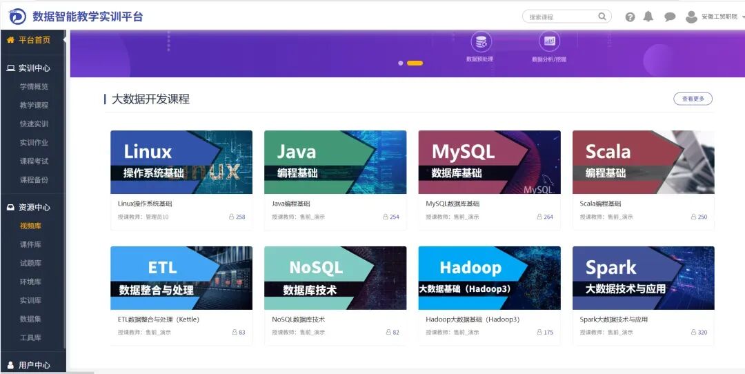 计算机信息工程学院 | 大数据技术专业