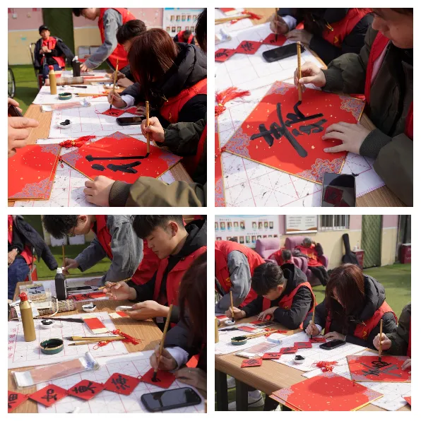 春风送暖润夕阳 爱心服务显担当——计算机技术学院走进夕阳美敬老院开展学雷锋活动