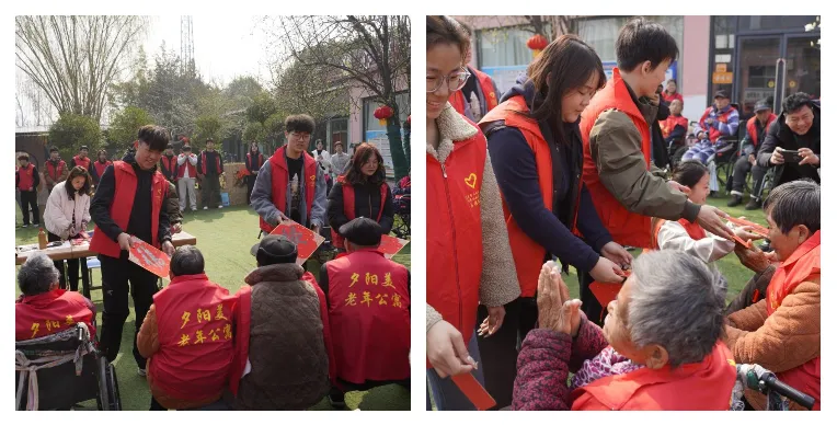 【雷锋月】计算机技术学院走进夕阳美敬老院