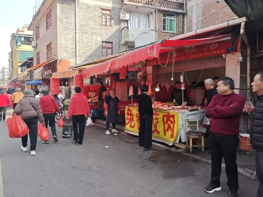 古田县开展大世界市场市容环境整治行动