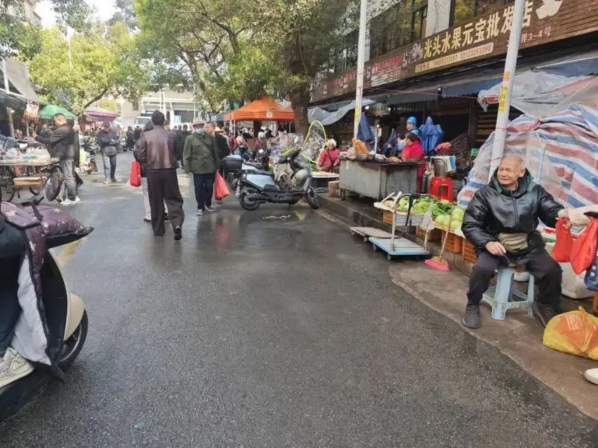 古田县开展大世界市场市容环境整治行动