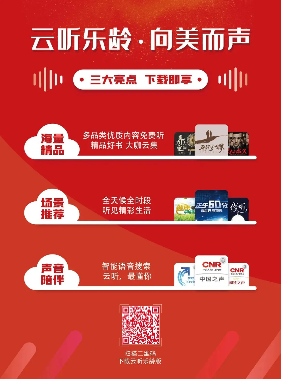 一年站稳大方向!获客3000万!云听如何突围?