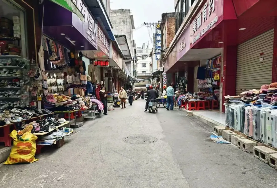 靖西旧市场的过去和现在