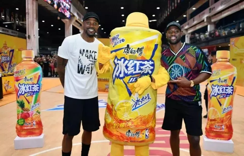 篮球营销界的第一把交椅,非康师傅冰红茶莫属!