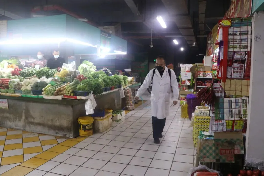 不松懈!事关农贸市场买菜