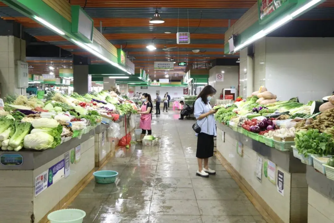 不松懈!事关农贸市场买菜