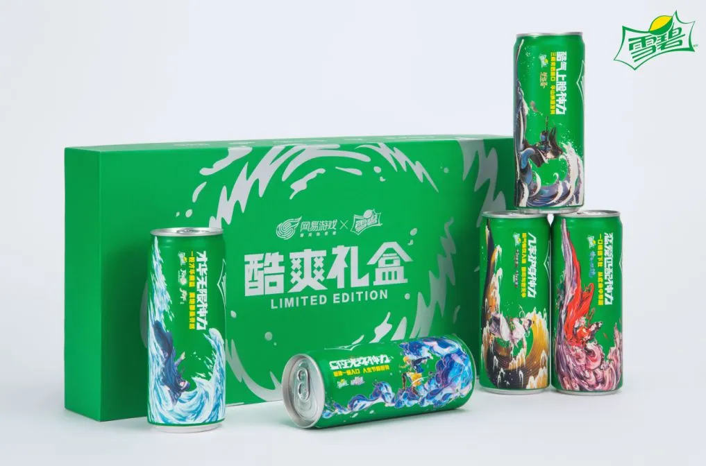 夏日瓶身营销,我只服雪碧!