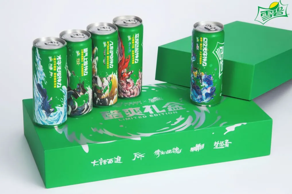 夏日瓶身营销,我只服雪碧!