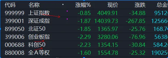 市场缩量.800多支股上涨,空不丢人,如果韭菜跟都没了,才丢人.