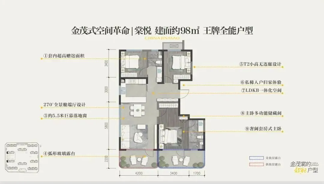 金茂贝好家幸福晓棠(营销中心)