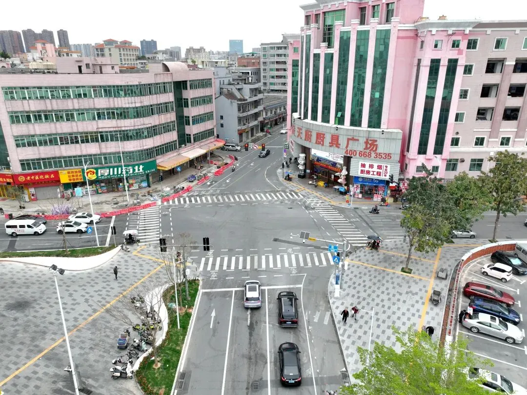 预计5月完工!厚街虹桥市场片区变「靓仔」了