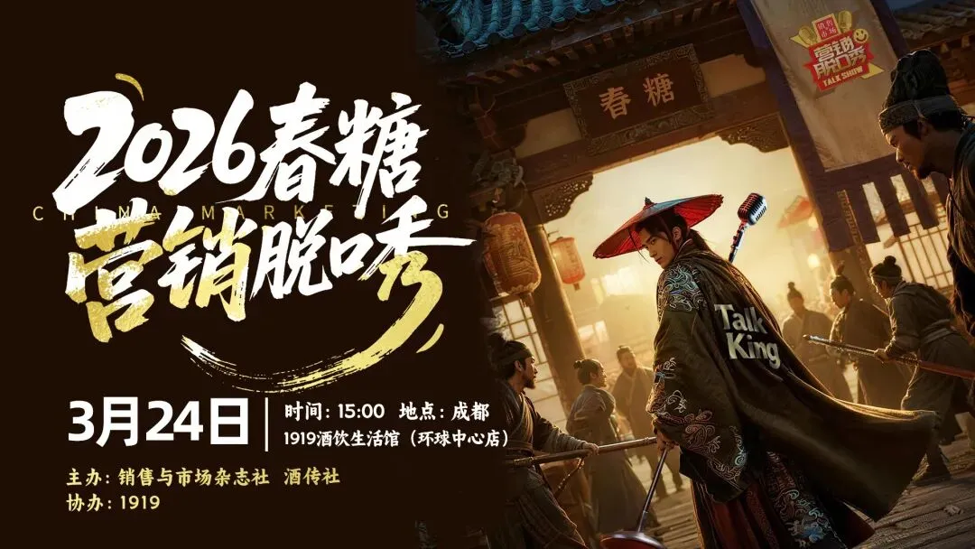 嗨吃家总经理赵正强确认参加第三届春糖营销脱口秀!