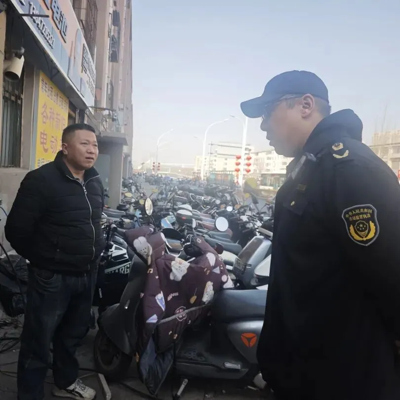 昆都仑区市场监督管理局检查电动自行车经营单位,筑牢出行安全防线