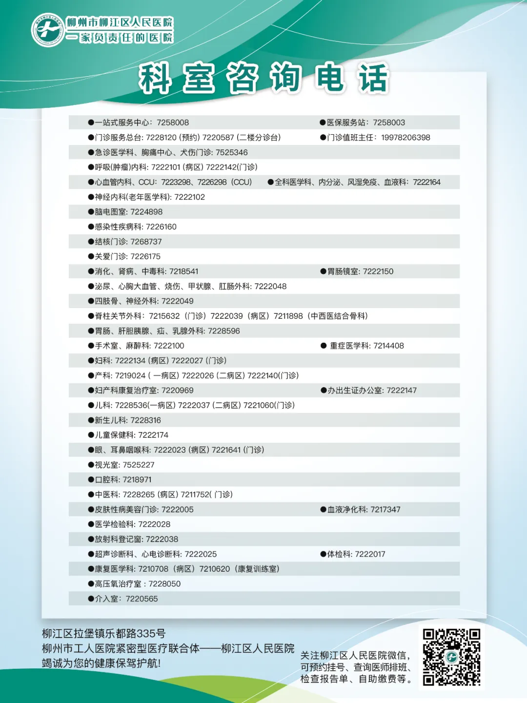 柳江区人民医院废旧物品回收服务市场调查公告