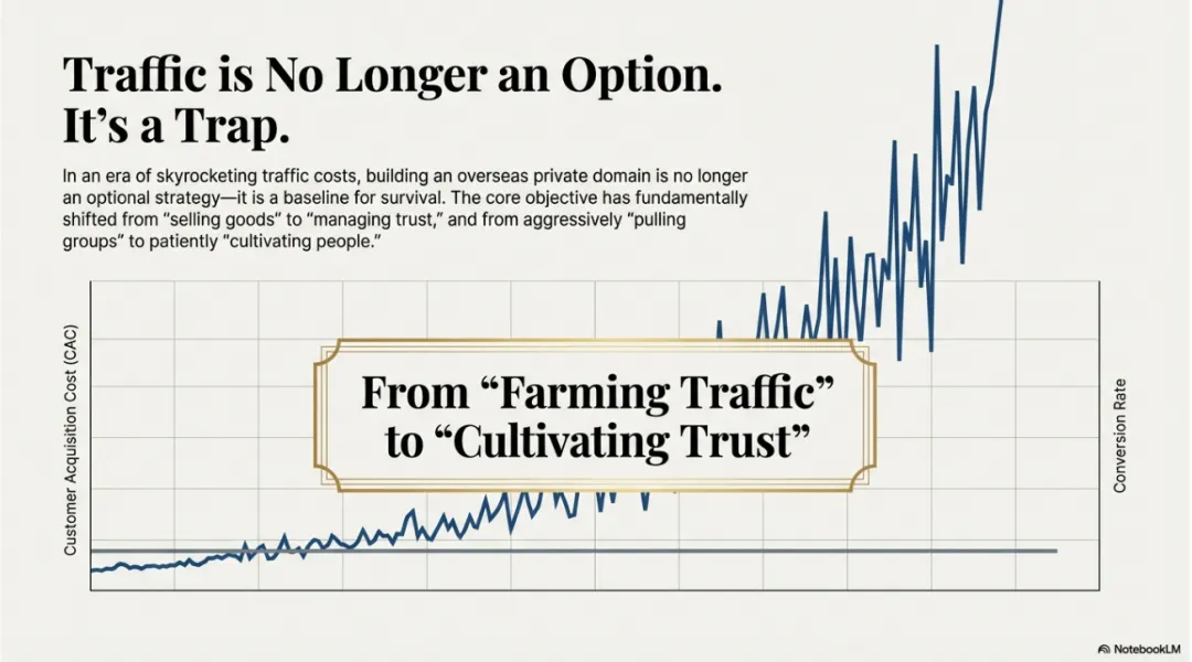 2026海外私域营销:从流量收割到信任资产的战略转型(六步指南)
