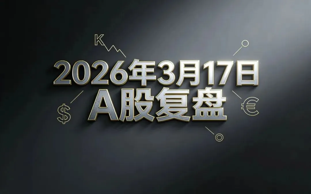 3月17日A股复盘:全市场 4541 只个股下跌,仅 867 只个股上涨.