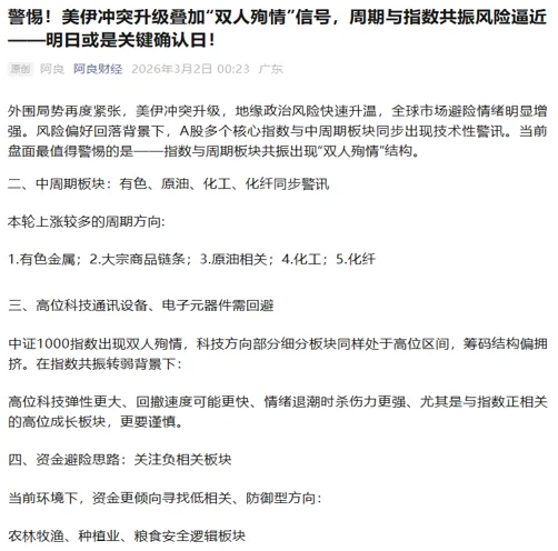 完美预测市场暴跌,逆势连涨两周吃肉!!