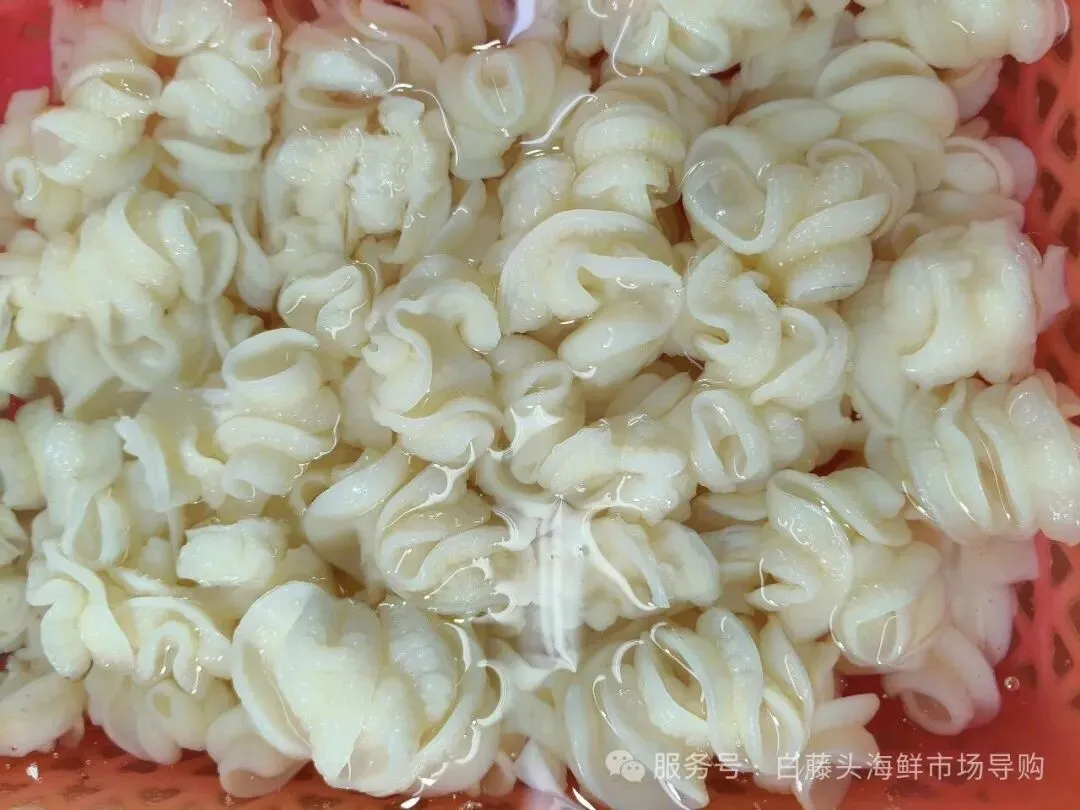 寻味珠海斗门白藤头水产批发市场:冰鲜鲨鱼肠,藏在市场深处的海洋“脆”宝!冰鲜鲨鱼肠>南海鲜味密码与一站式采购指南!