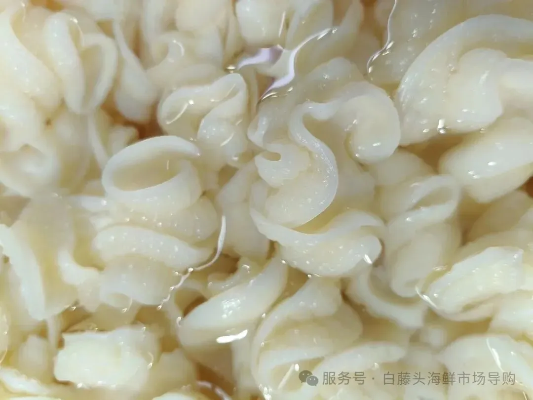 寻味珠海斗门白藤头水产批发市场:冰鲜鲨鱼肠,藏在市场深处的海洋“脆”宝!冰鲜鲨鱼肠>南海鲜味密码与一站式采购指南!