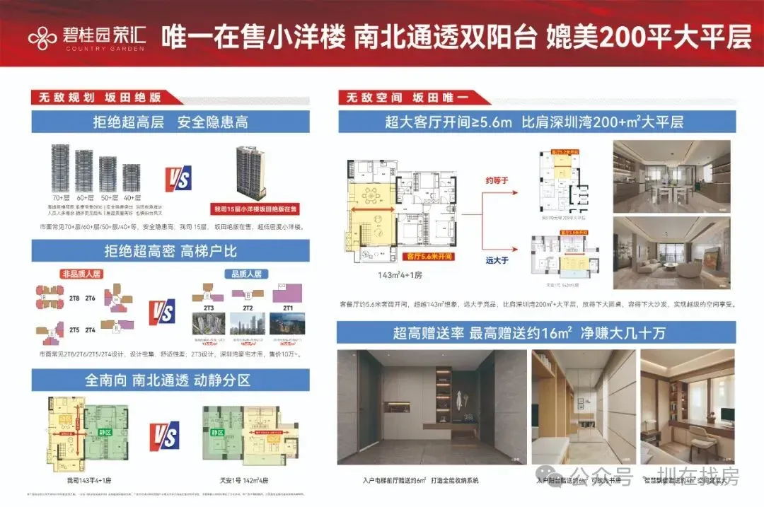 坂田绝版小洋楼|碧桂园荣汇营销中心全新开放暨开盘 热销全城