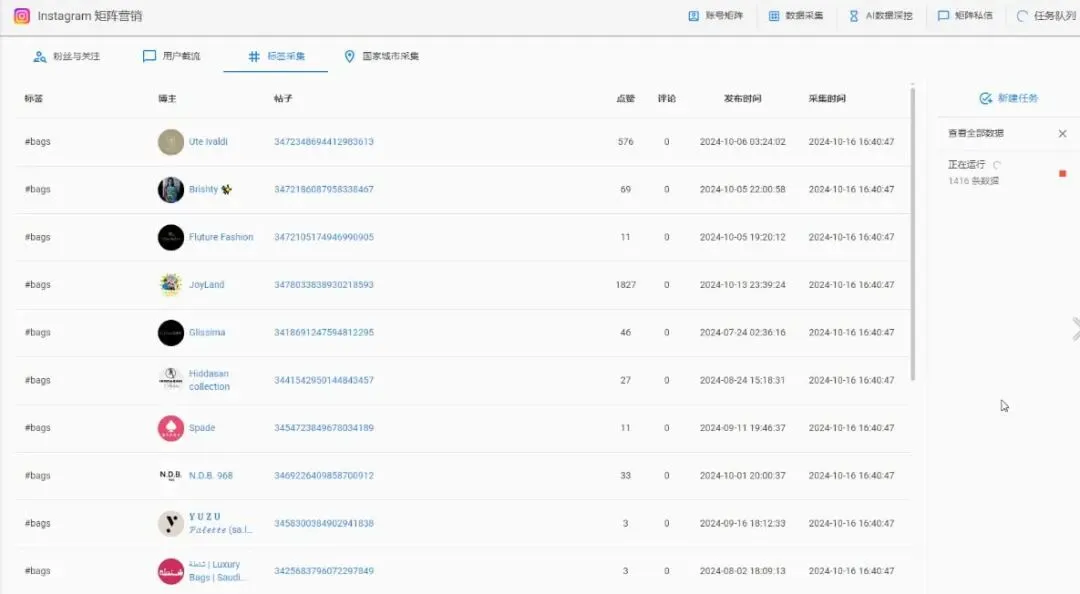 Instagram矩阵群发:仿牌手表精准获客,截流竞品优质粉丝