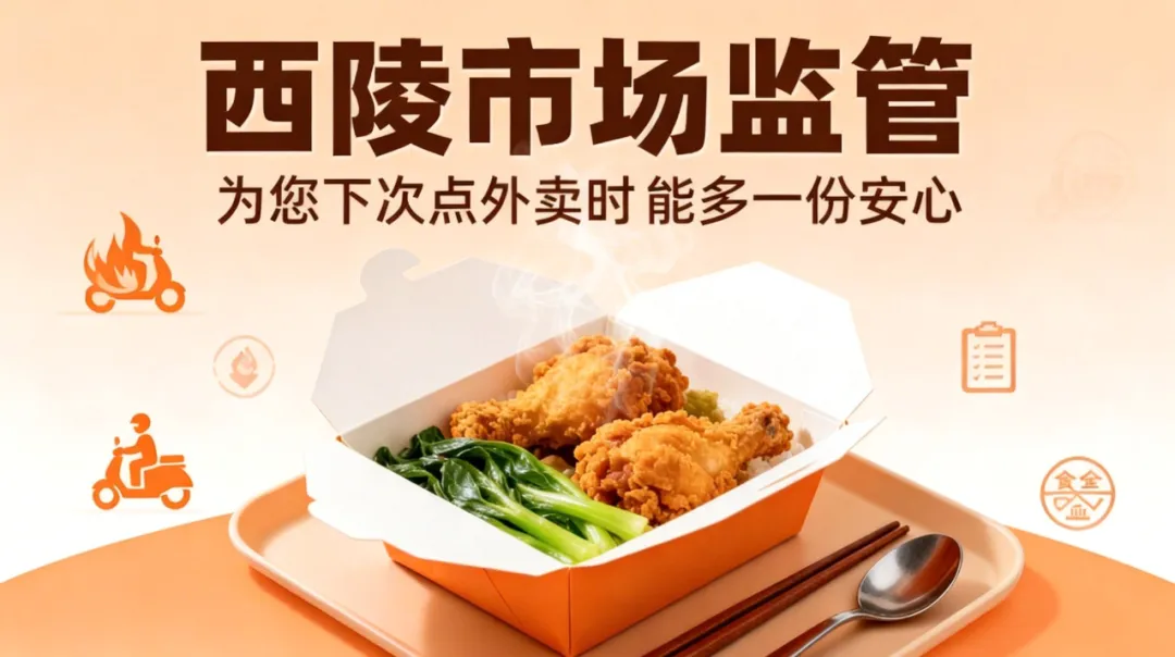西陵市场监管:为您下次点外卖时,能多一份安心