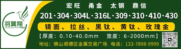 304钢厂跌50市场以价换量,201继续下探,不锈钢市场交投低迷