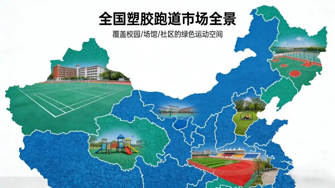 超千亿!从全国体育场地统计推导塑胶跑道市场体量