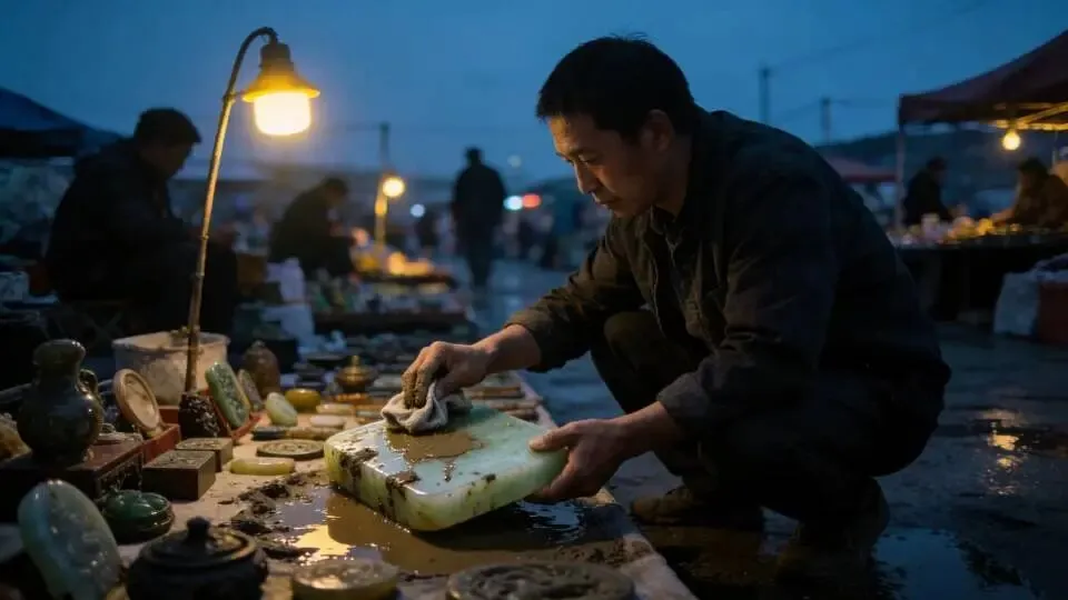 《古玩市场逛了20年,今天敢说句真话:你捡的“老玉”,可能是上周刚做旧的》