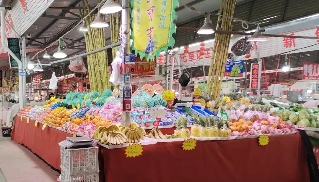 885便民中心:市场里充满了生活的烟火气