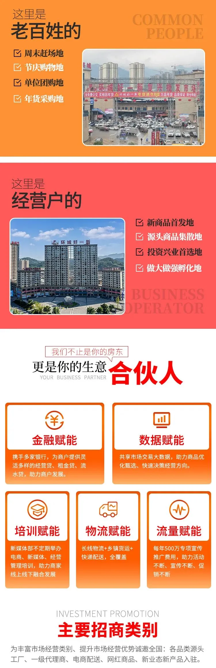 环城好一新 | 复兴批发市场 | 民生大市场全国补位招商