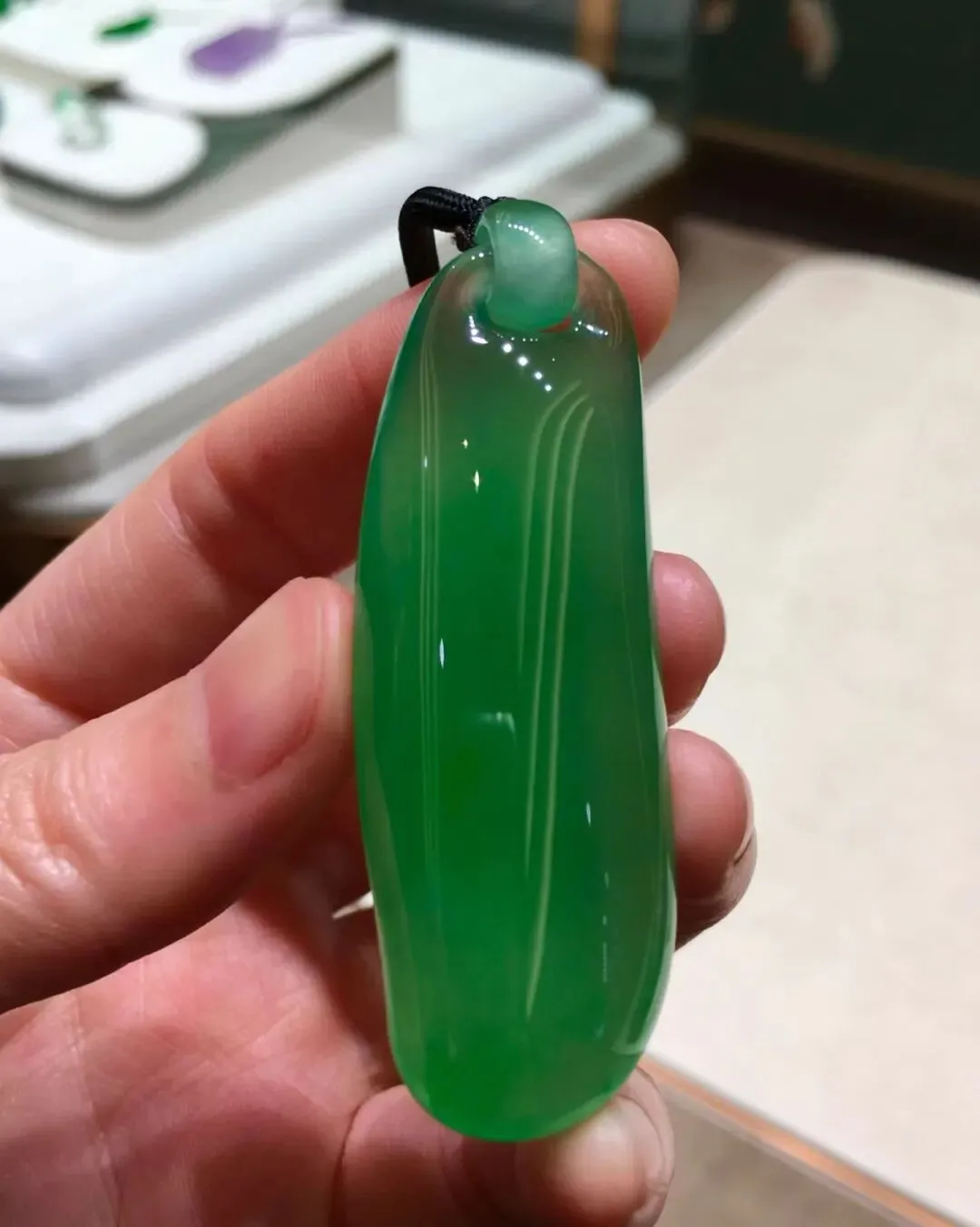 绿色翡翠占有翡翠市场的半壁江山