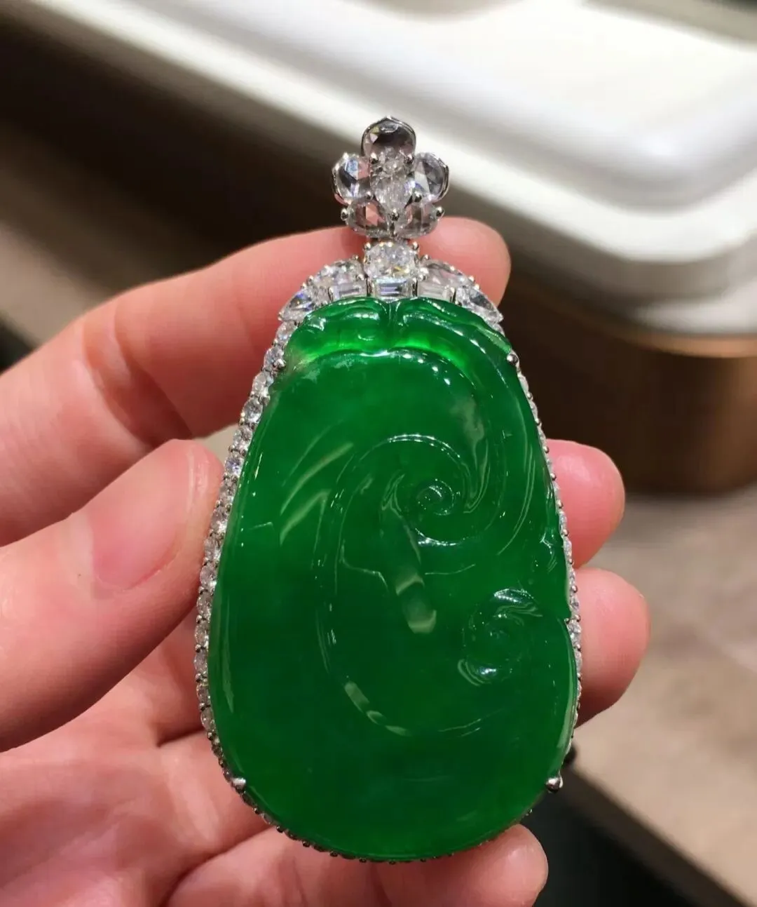 绿色翡翠占有翡翠市场的半壁江山