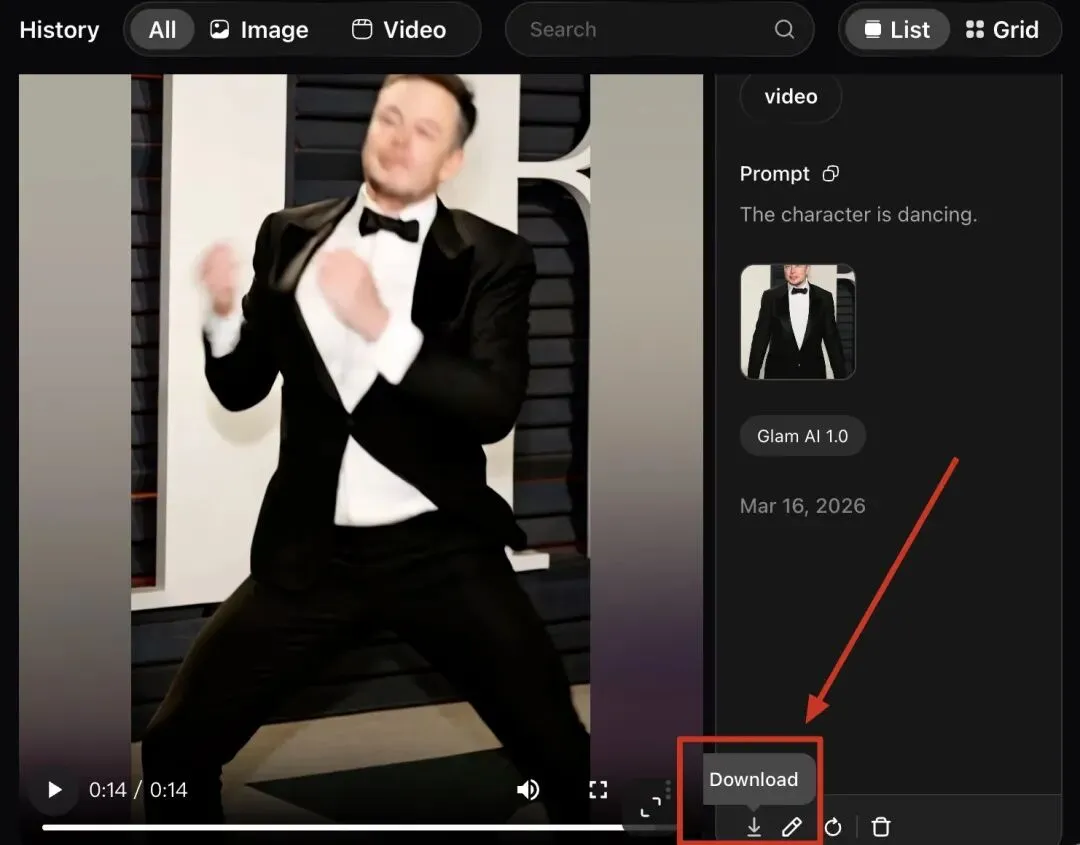 AI套壳探索|拆解一款病毒营销视频的AI一站式制作平台——Glam