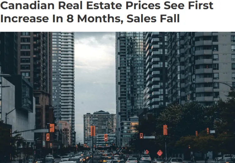 多伦多房价8个月首涨!但成交暴跌,市场更冷了