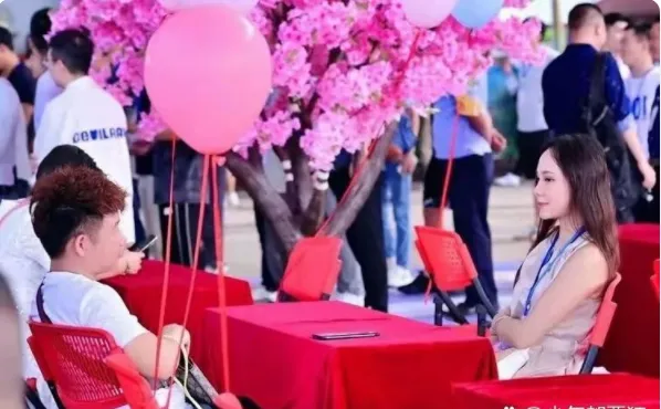 相亲市场出现一个奇葩的现象