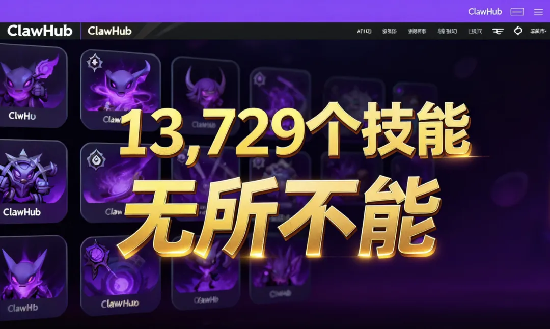 ClawHub技能市场:13,729个技能如何让AI无所不能(系列六)