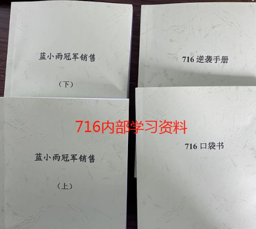 蓝小雨716销售特训介绍(系统学习三大思维模式+提升销售能力)